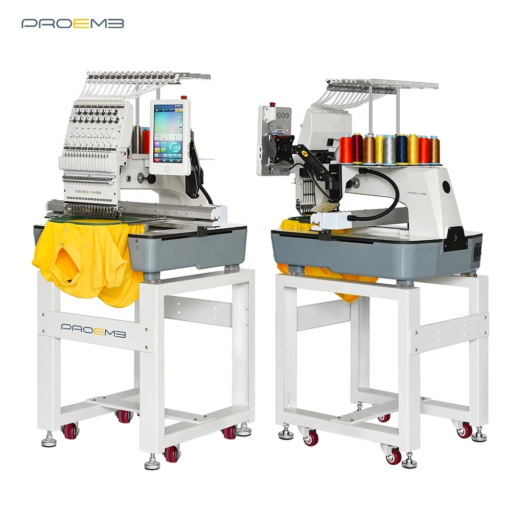 PROEMB NEW MODEL FW-1501R popular embroidery making machine single head Embroidery machine
