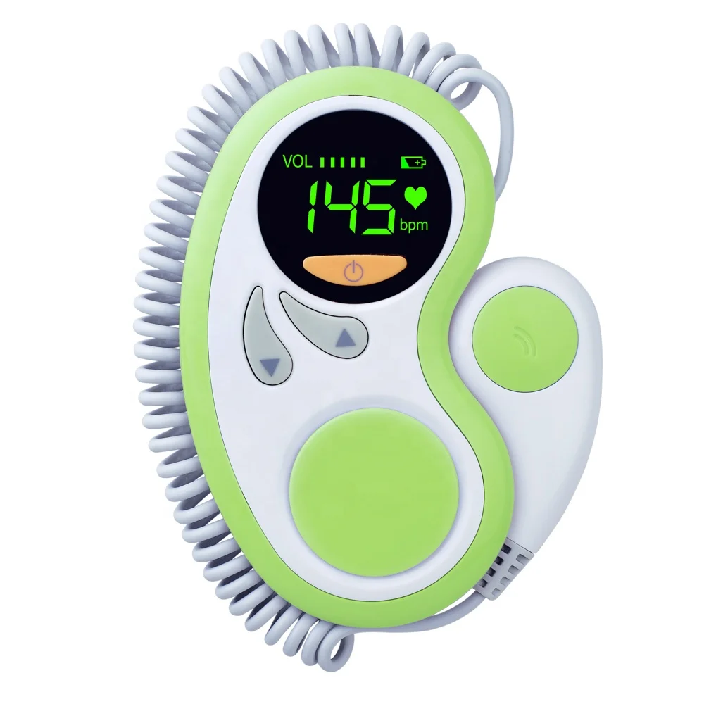 CE approved smart portable pregnant women fetal doppler hospital used medical equipment fetal doppler