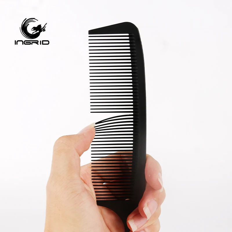 High Quality Professional Salon Hairdressing Antistatic Carbon Fiber Comb For Barber Hair Cutting