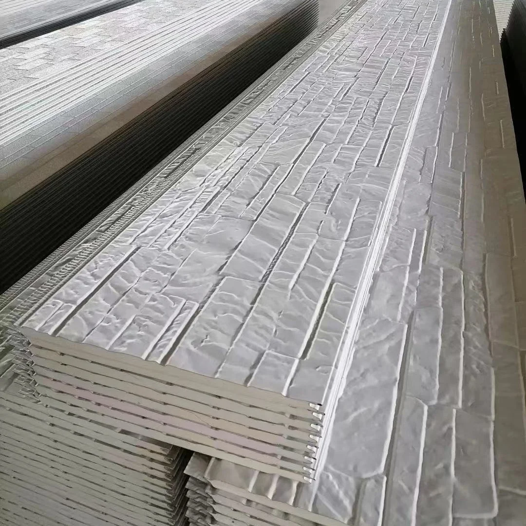 thermal insulation decorative metal wall panel brick polyurethane panels