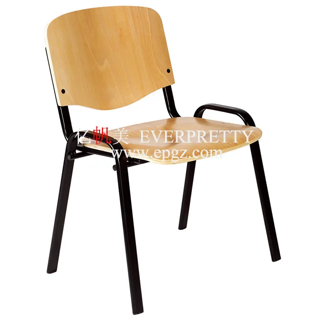 Fashion High Quality School furniture Wood and Metal leg Student Chair
