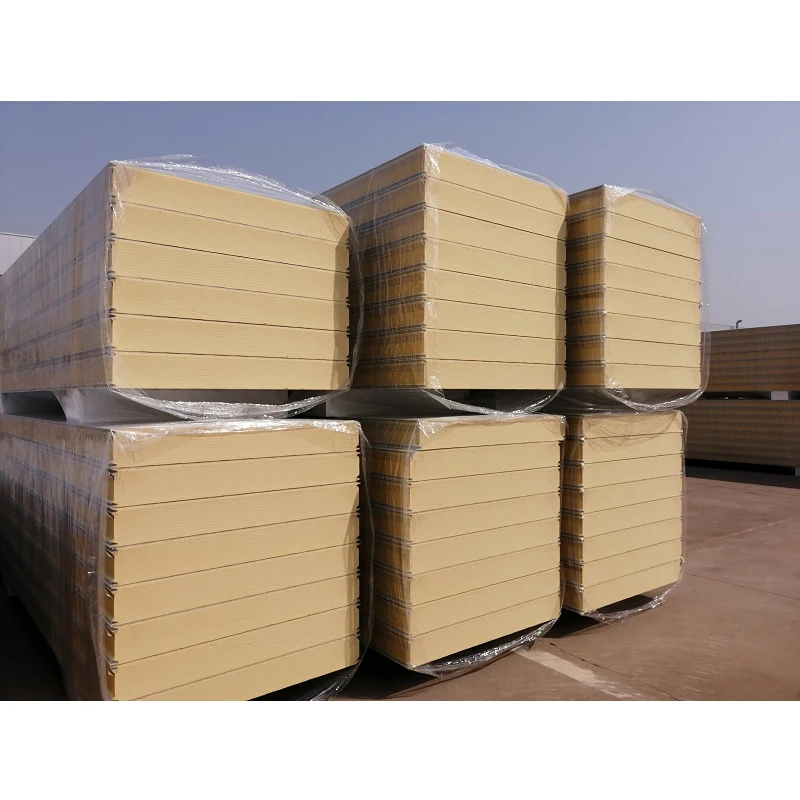 China Factory Price Puf Foam Wall Pir Insulated PU Polyurethane Corrugated Sandwich Roofing Panel