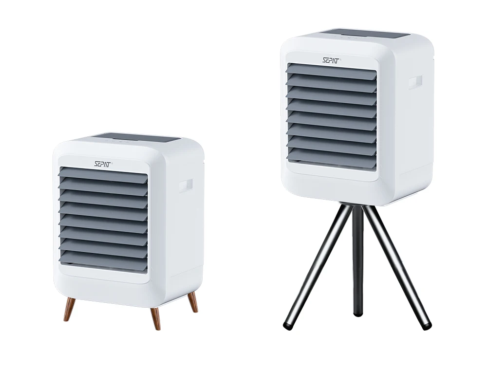 6L fuel tank 1500M3/H Lion battery  12v 24v DC air cooler for outdoor  indoor