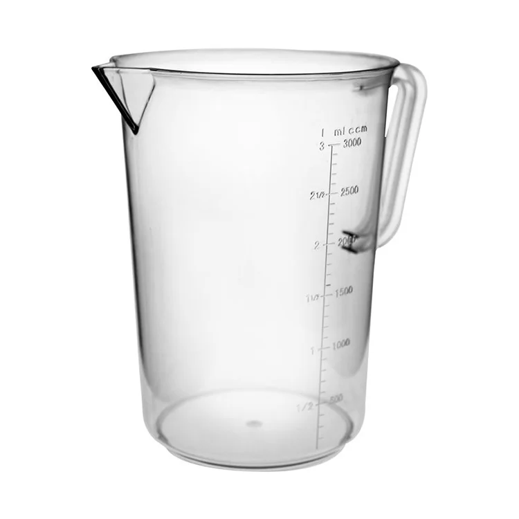 500ml Plastic Polycarbonate Baking Tool  Mug Pitcher Measuring Cup With Handle