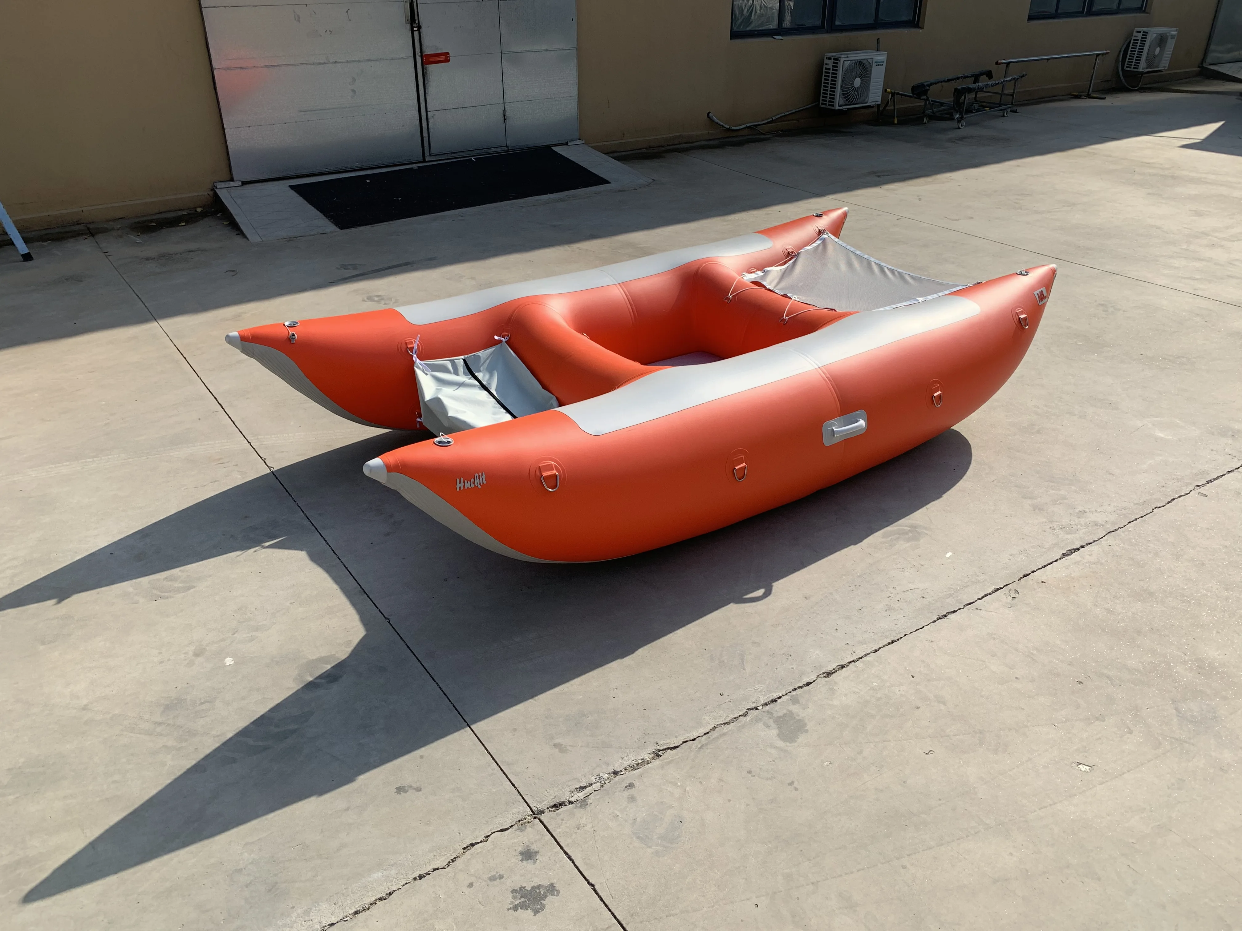 Hull Material Inflatable Pontoon Thundercat Catamaran Commercial Fishing Boat for Sale