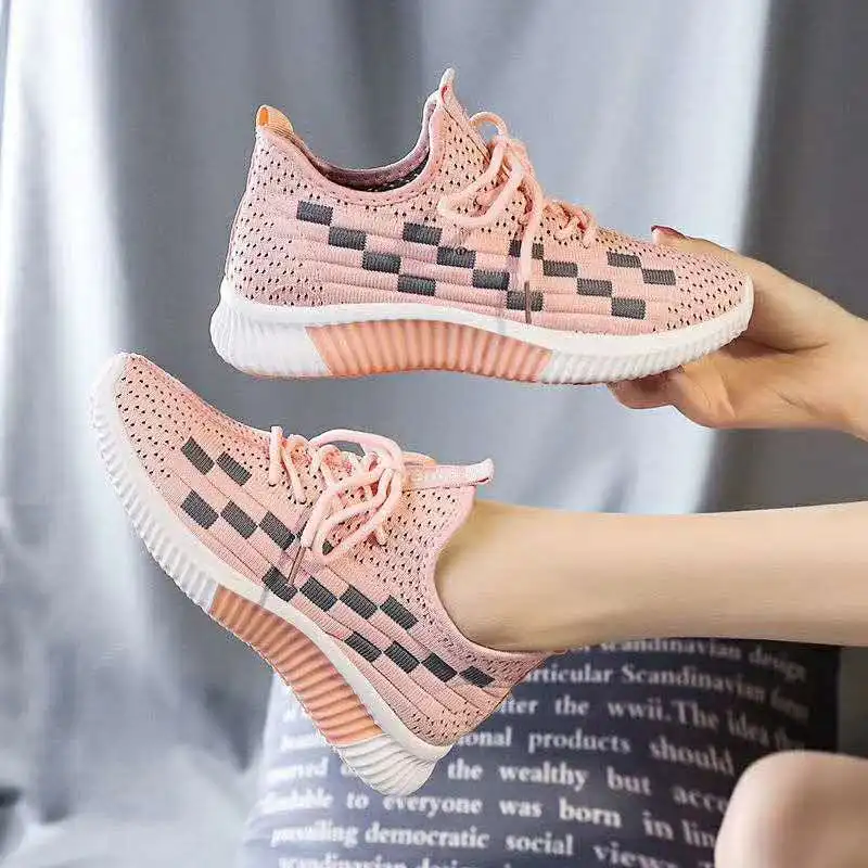 2022 new fashion  Women sport Shoes  mesh Casual  women Shoes lightweight  leisure shoes