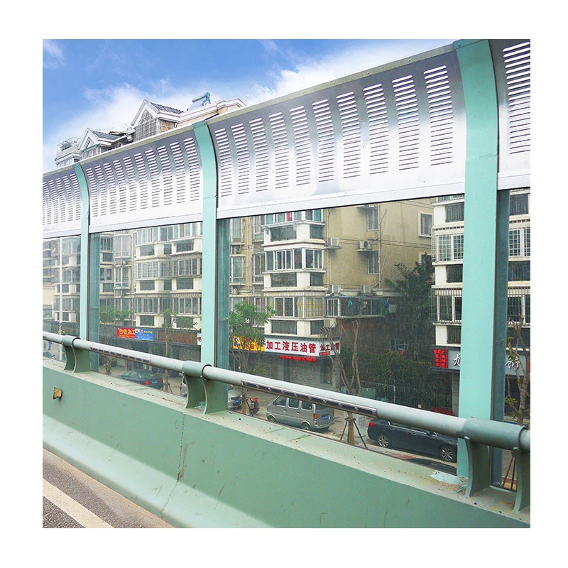 Outdoor Acrylic Sheet Sound Barrier Sound Absorbing Panel Soundproof Insulation Barriers Highway Noise Barrier Prices