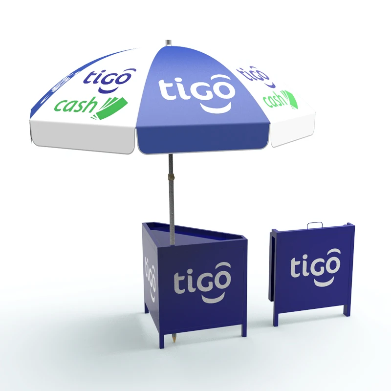 
Metal folding promotion table 