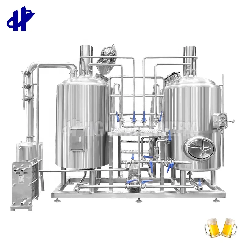 500L beer mashing tanks and fermenters in beer bar and pubs