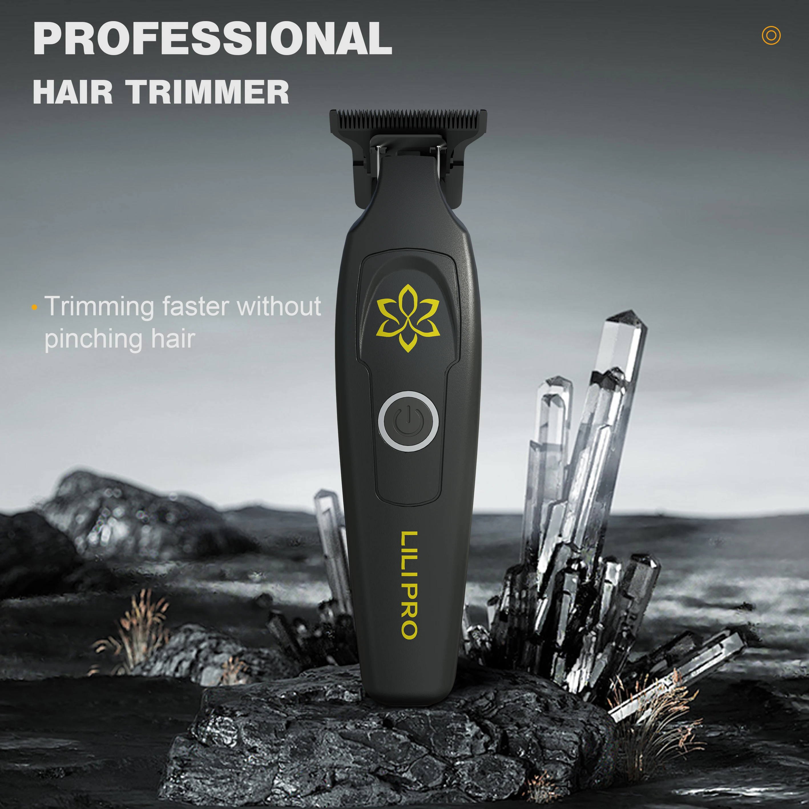 7000 RPM professional hairdresser zero gap blade cordless charging edging mechanism hair salon trimmer