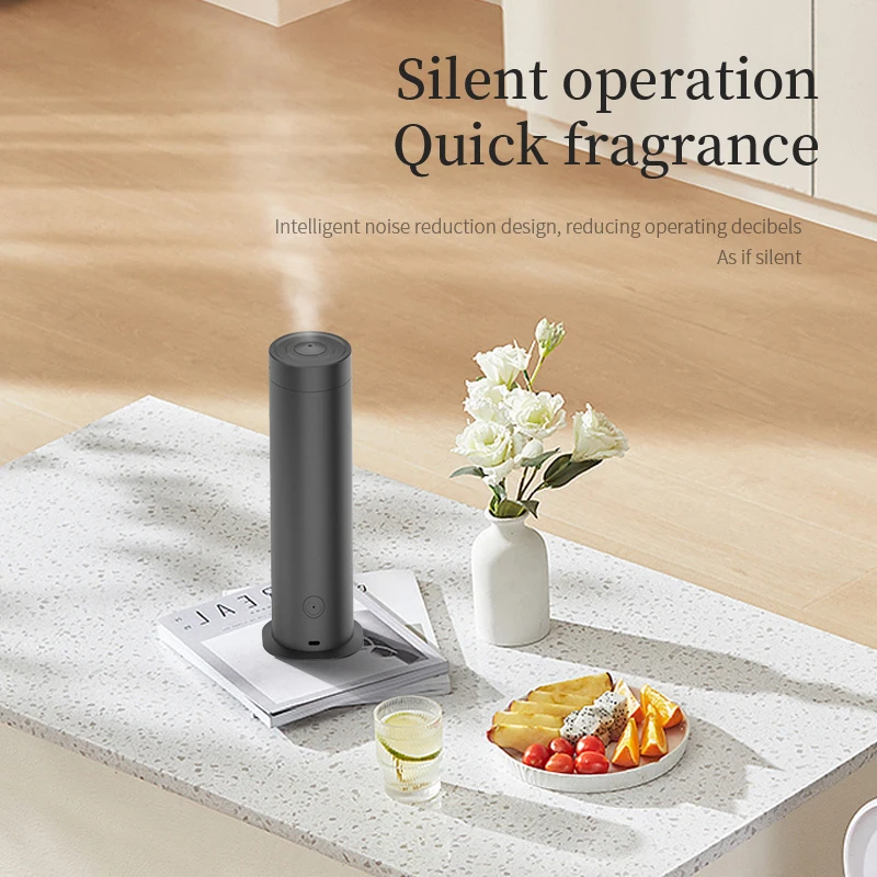 Smart Air Freshener Aroma Machine Scent Fragrance Silent Waterless Aroma Oil Tower Diffuser Machine For Office Desktop