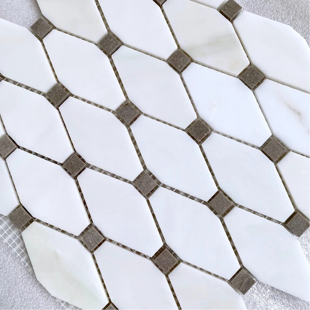Foshan Black and White Gray Matte Surface Non Slip Octagon Floor Tile And Wall Tile