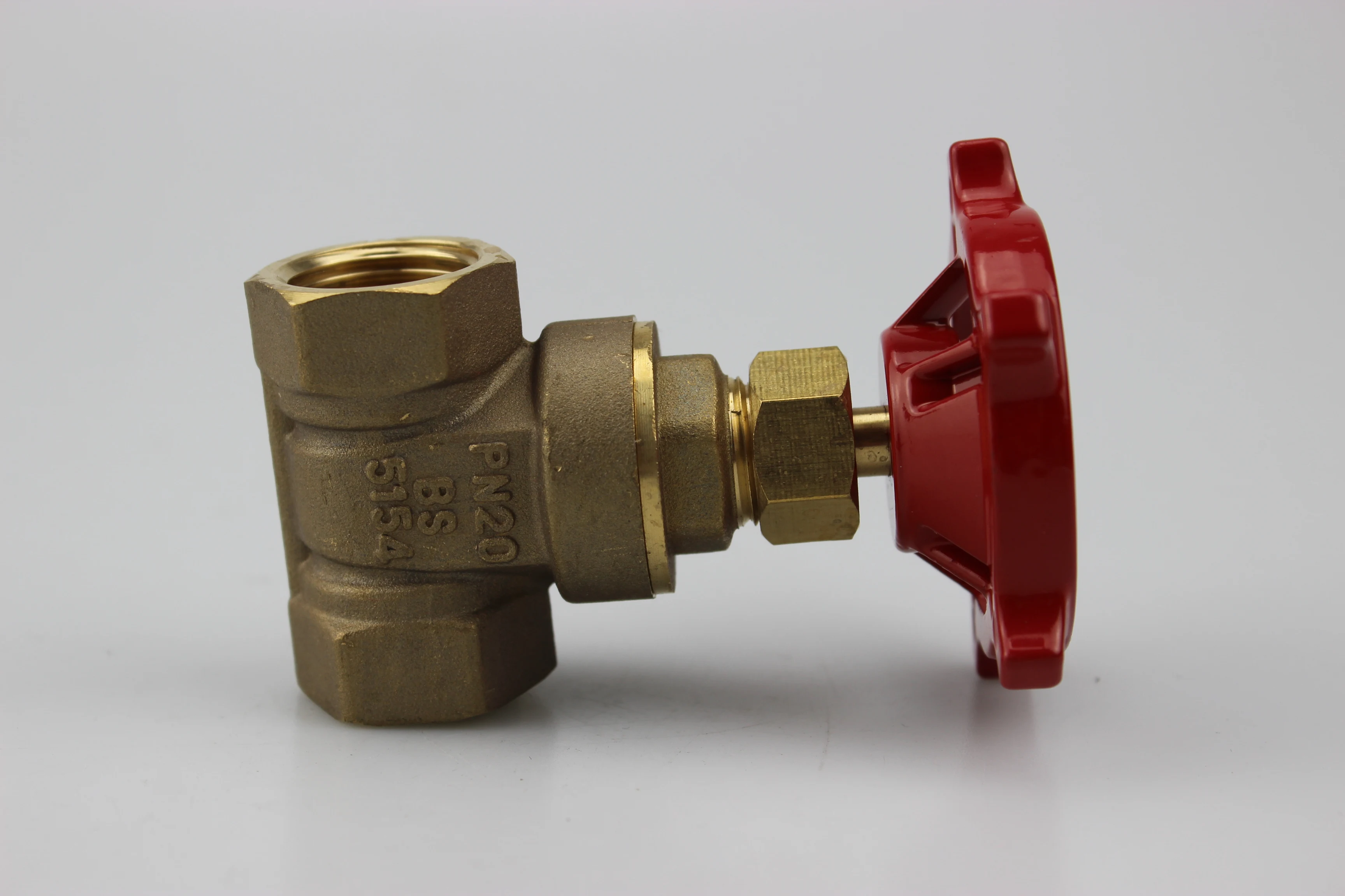 Yuhuan Manufacturer Forged Hpb-57-3 Brass  Gate Valve PN16 Brass Valve with BSP thread