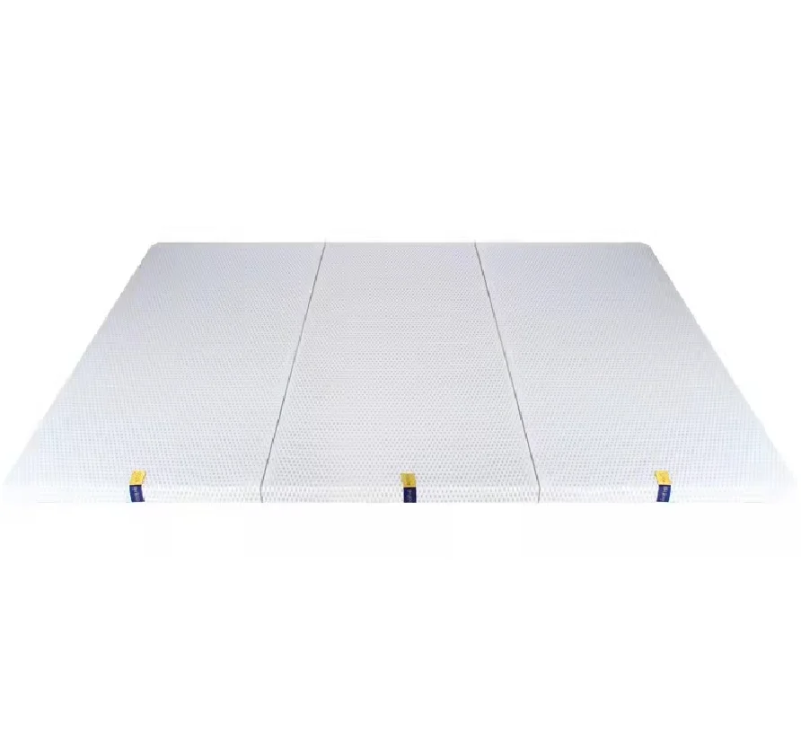 Queen size Japanese POE 3 folding portable 4 D air fiber thick tatami futon elastic polymer mattress