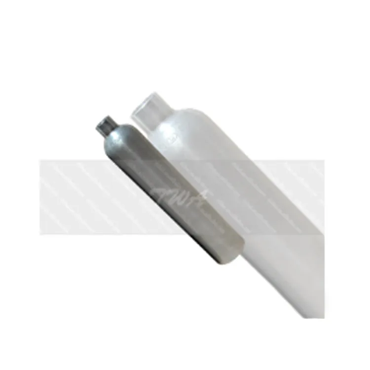 Food Grade Soda Stream Beverage 425g 0.6l 166bar Co2 Aluminum Bottle Cylinder For Soda Maker