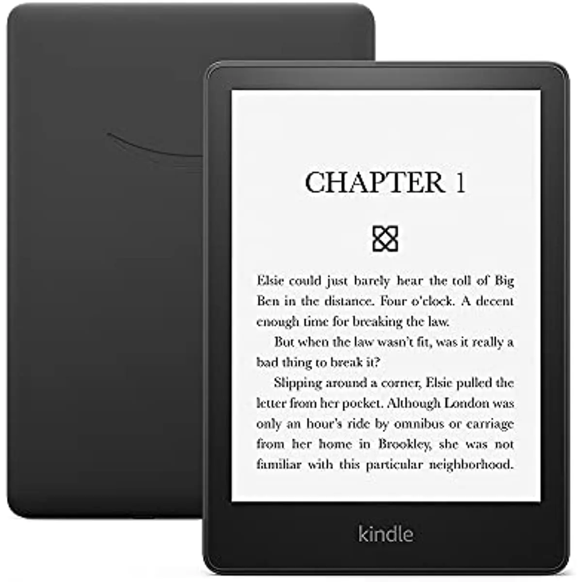 Kindle Paperwhite, 16 ГБ, теперь с экраном 6,8 дюйма и регулируемым теплым светом без блокировки экрана, черный