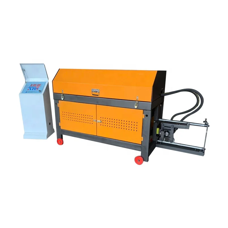 Hot Sale CNC Hydraulic YGT5-12 5-12MM 220/ 380/ 415VAC 9KW Automatic Rebar Straightening And Cutting Machine