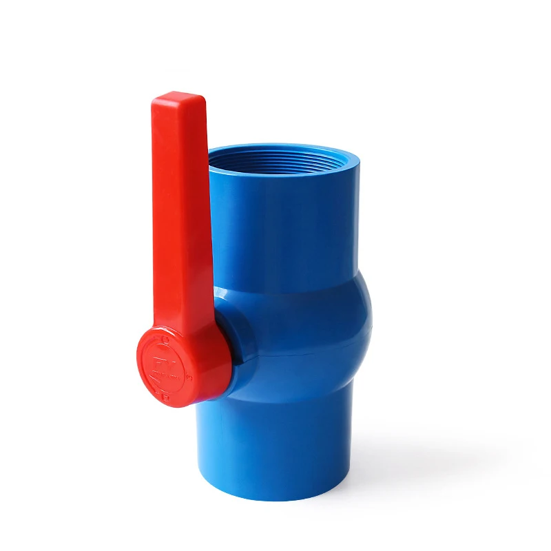 Manufacturing  Cheap Irrigation Fitting Pvc Long Handle Plastic 3 Inch Pvc  Ball  Valve