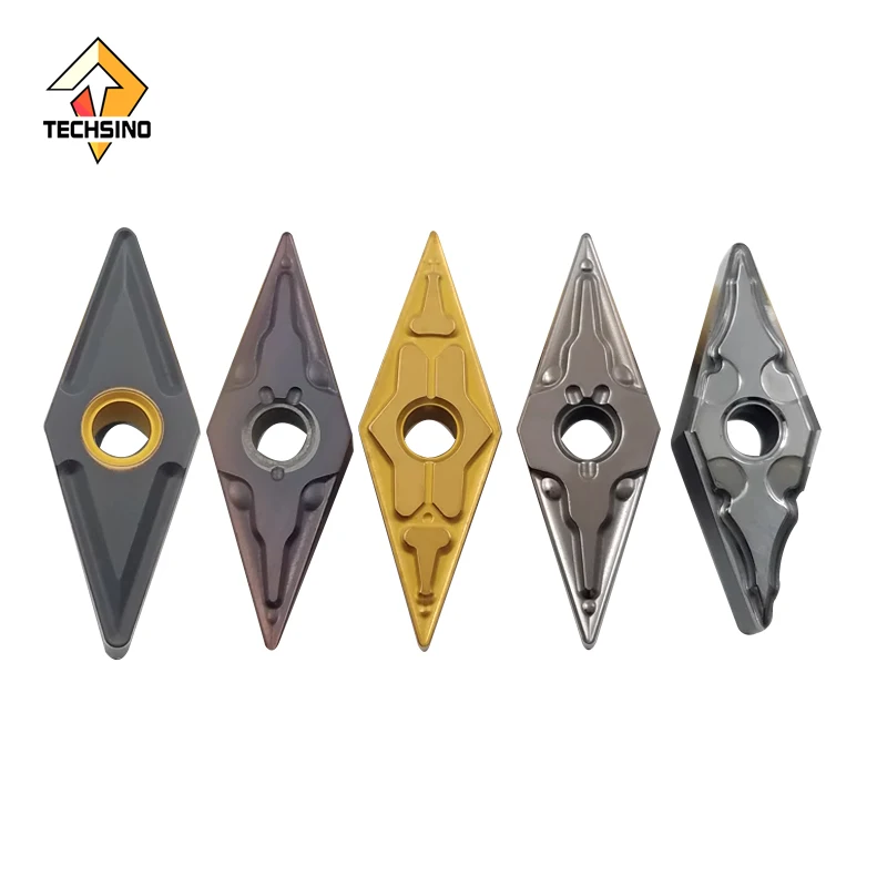 Hard Rhombus External Turning Inserts Specialized for High Hardness Quenched Steel chinese turning tools VNMG160408-SNR YBG105