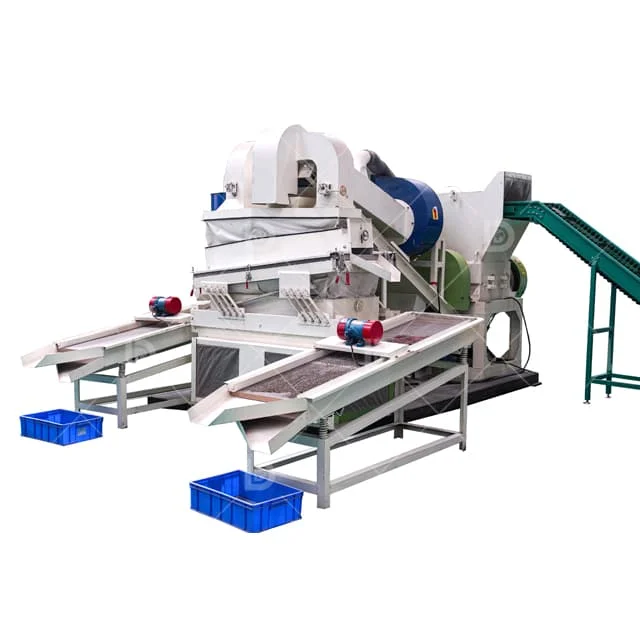 Fast Delivery Small Copper Wire Granulator Machine Single Phase Mini Copper Cable Wire Granulator Recycling Machine