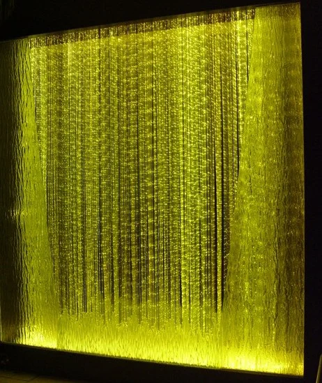 Пластиковые оптические волокна waterwall занавески освещение для внутренней и внешней