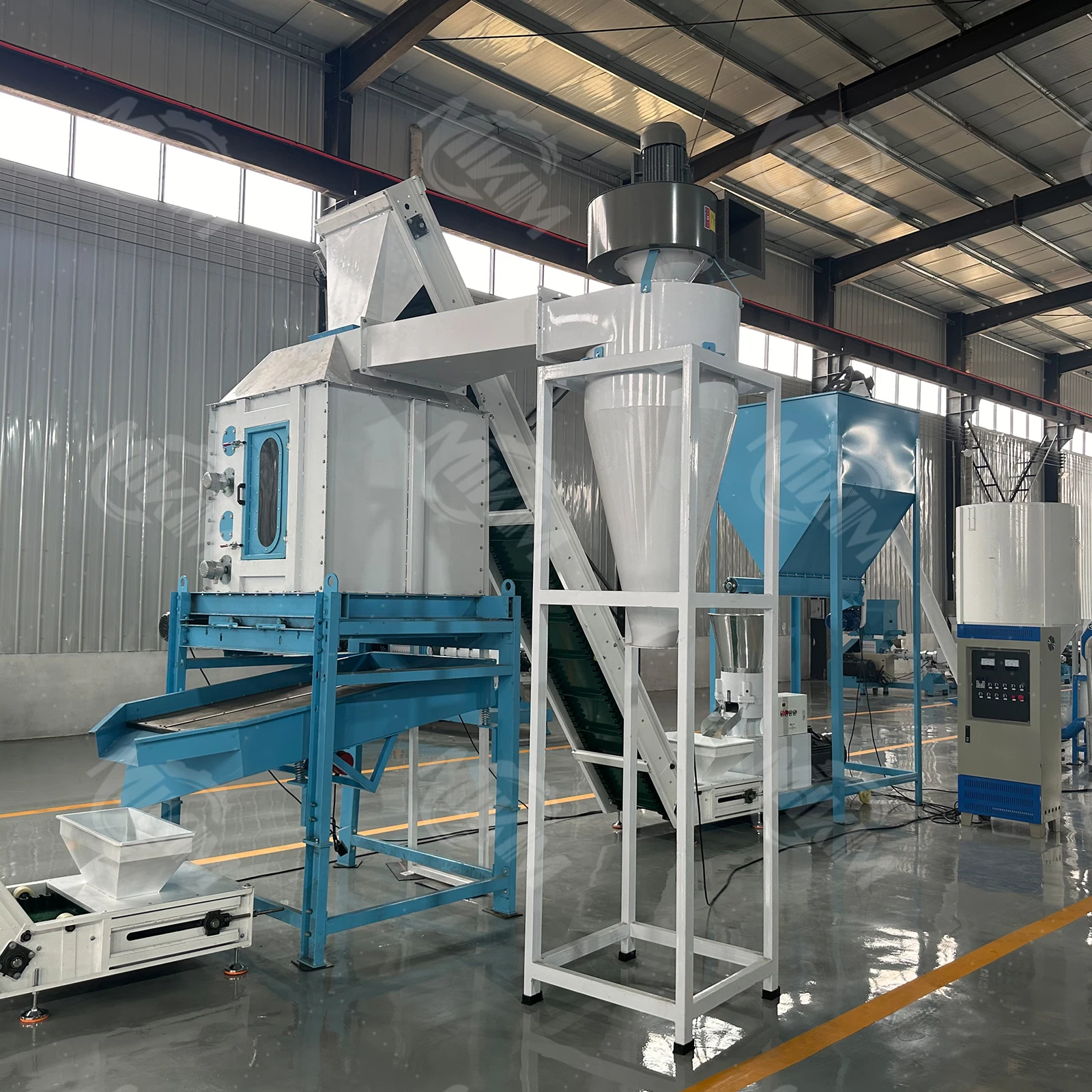 1-1.5t/h Chicken Stock Feed Making Machine Ring Die Animal Livestock Farm Equipment Hummer Mill Machine