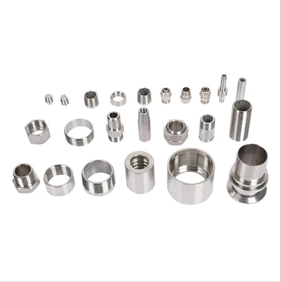Custom-made precision aluminum parts stainless steel parts and metal NC machining services