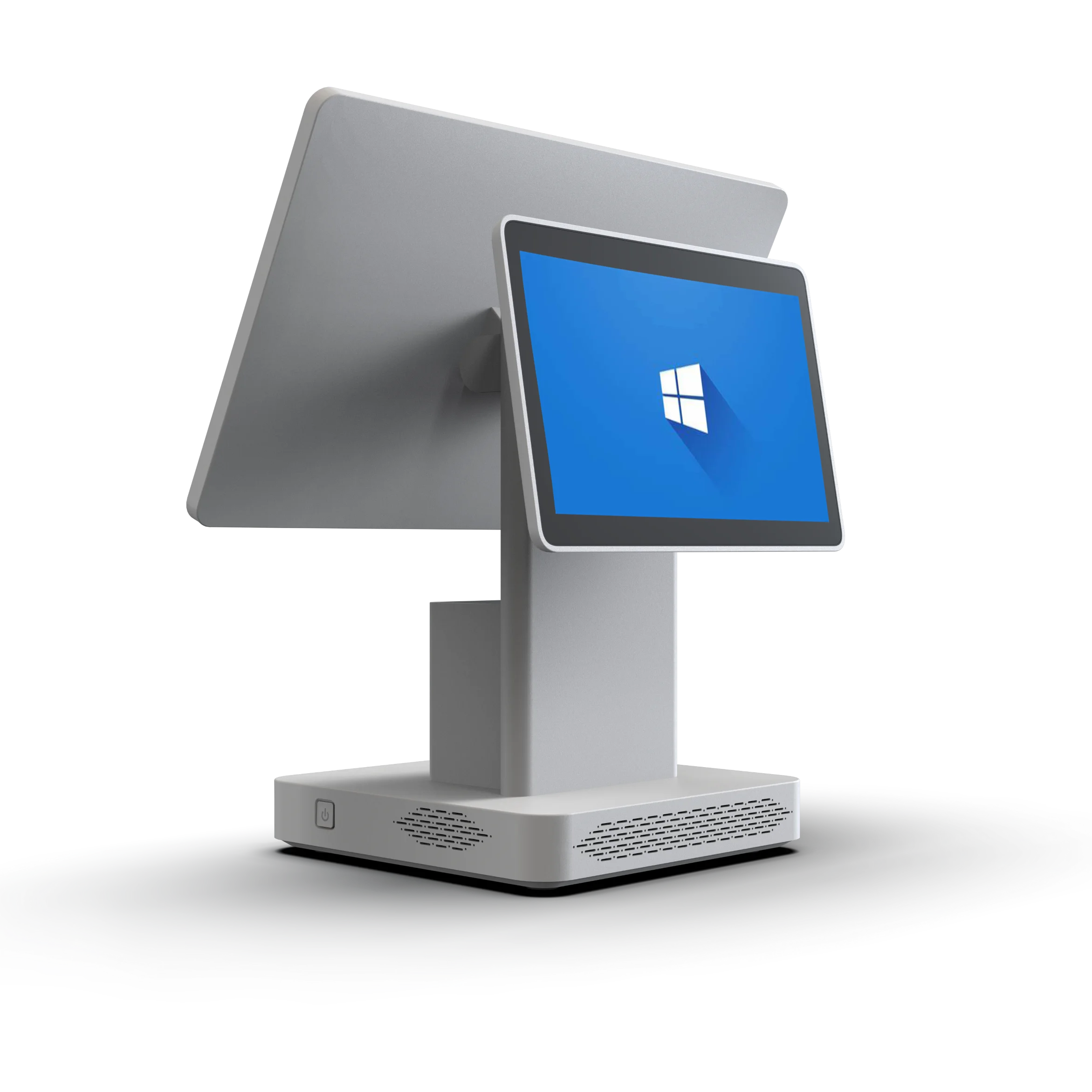 Профессиональная система Windows POS с двумя экранами для розничных транзакций