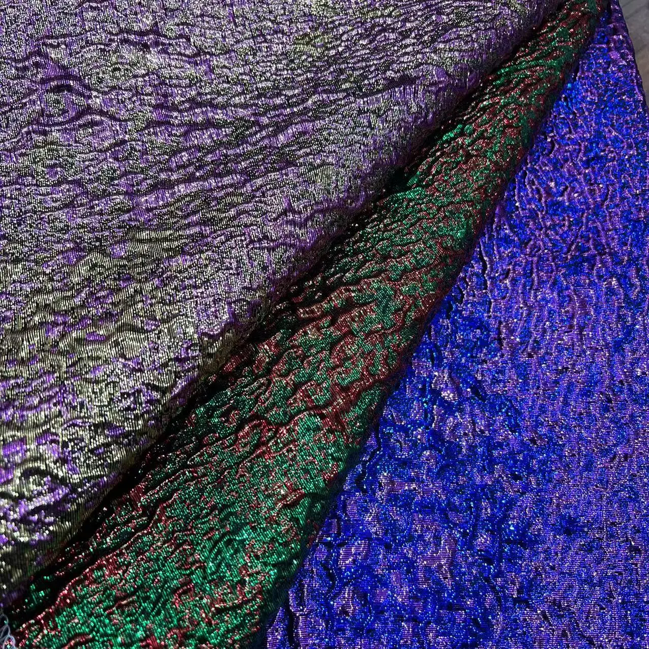 Роскошная вышитая Свадебная кружевная жаккардовая ткань для вечеринки