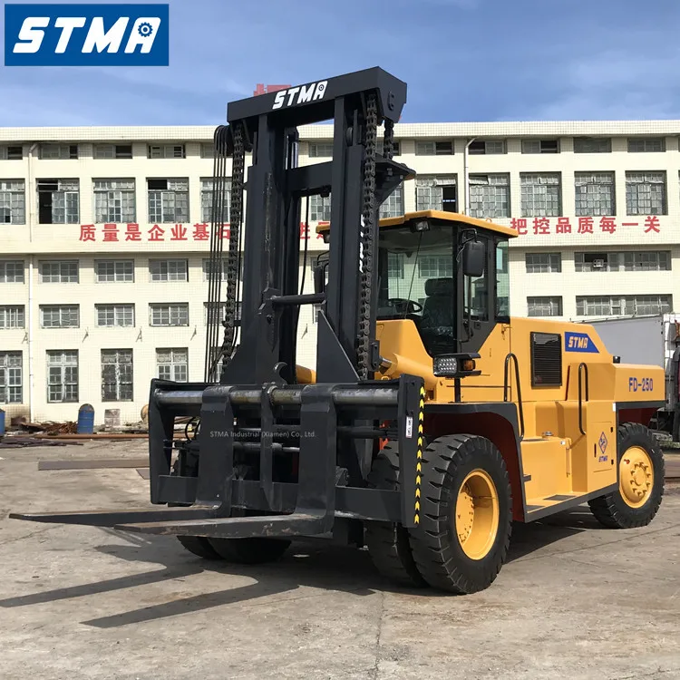 STMA heavy duty truck lifts 20 tonne forklift enclosed cab and air conditioner