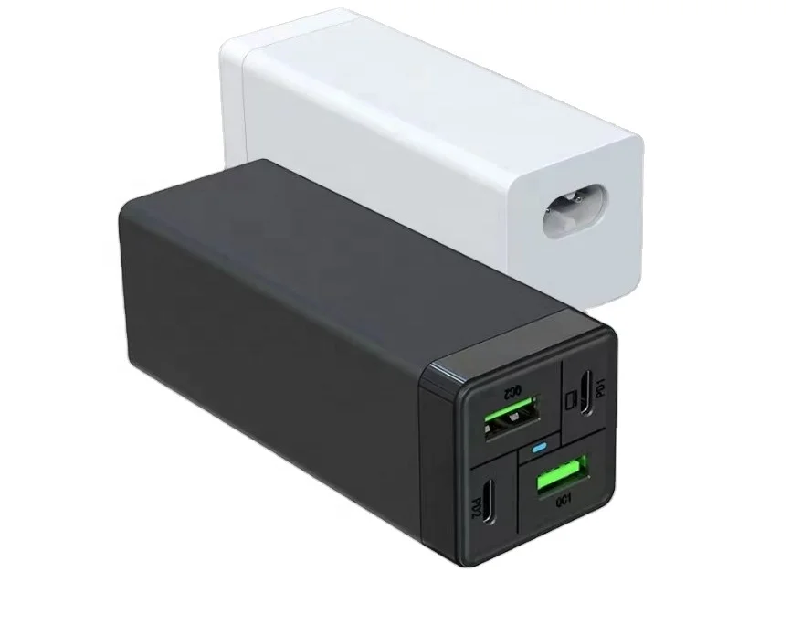 New High Tech GAN  65W USB 2A+2C  Supper fast pd charger for laptop &mobile phone &samsung smartphone as well
