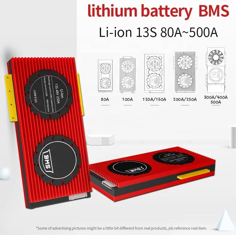 Смарт BMS 3 2 V LifePo4 13S 14S 16S 48V 80A 100A 120A 500A 18650 PCBA PCM с балансировки литий-ионный