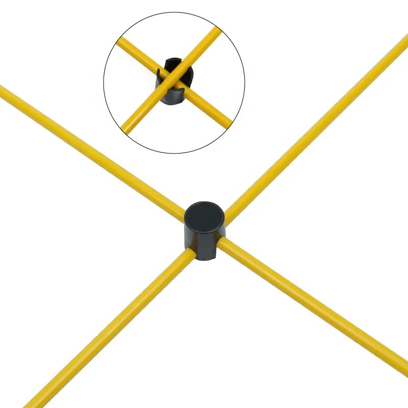 Fiberglass Golf Collapsible Alignment Stick Golf Training Aid For Aiming Putting Posture Corrector With 90 Degree Connector