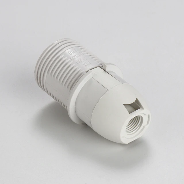 Factory Outlet Black White E27 Lamp Holder threaded Light Sockets Retro Period Style Edison e27/e26/e14