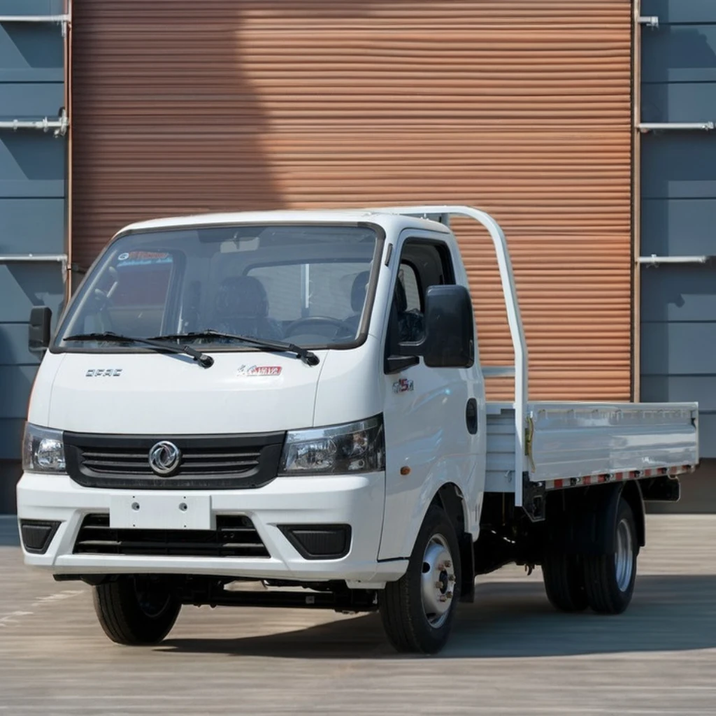 Dongfeng Tuyi T5 Transporter 2 Seats Small Cargo Light Truck 2 Doors 2 Seat Mini Light Truck ACC Automatic 6 Tn Truck Manual 4X2