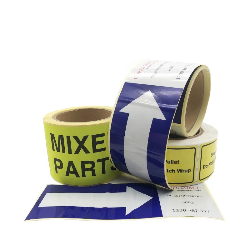  Виниловые наклейки печать на заказ водонепроницаемые этикетки для доставки 2 лист съемные