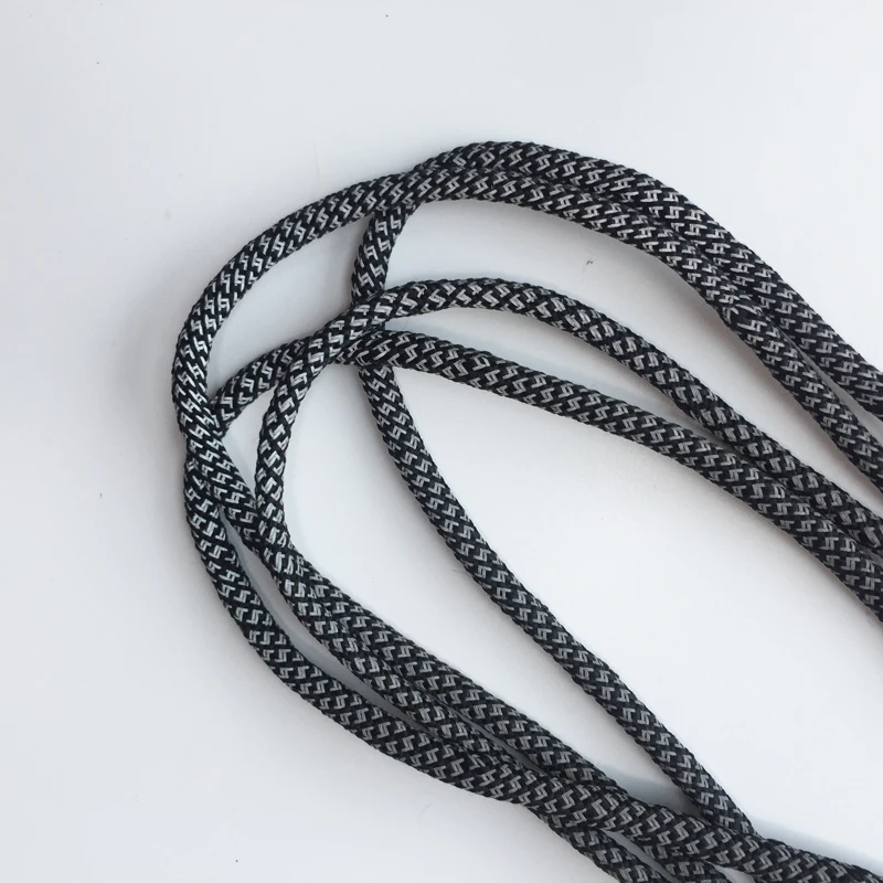 
High quality woven rope reflective rope factory direct sales 