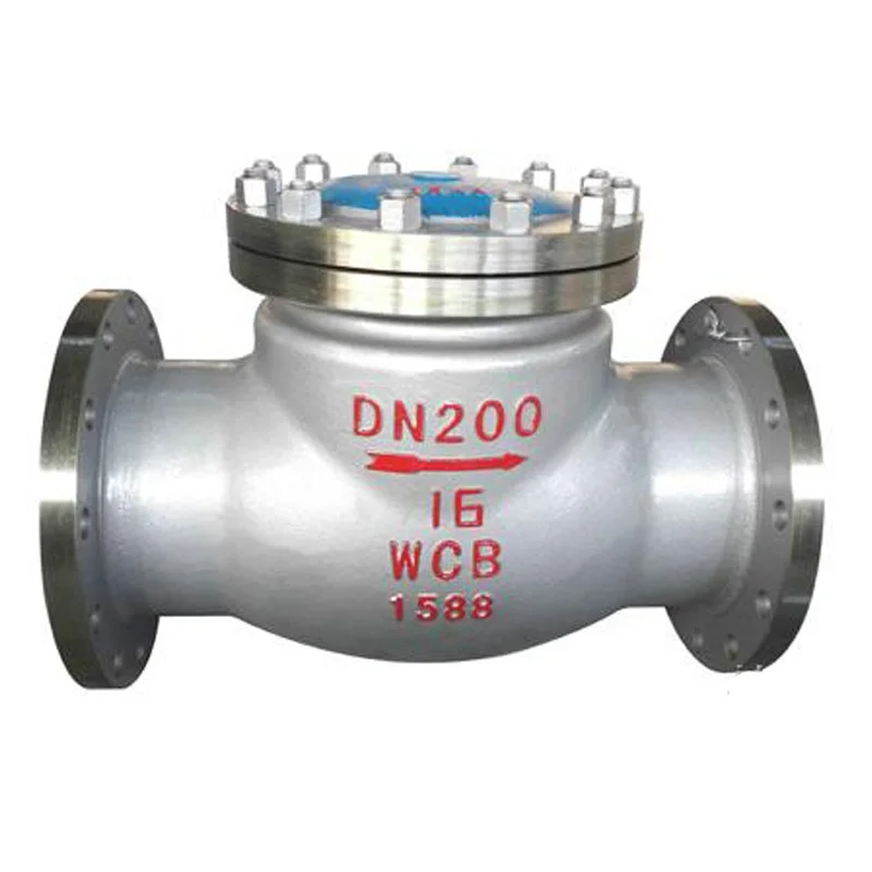 H44H-16C Swing Check Valve Horizontal Flange Check Valve Cast Steel/stainless Steel Standard General Water Gas Oil Air Ect JERI