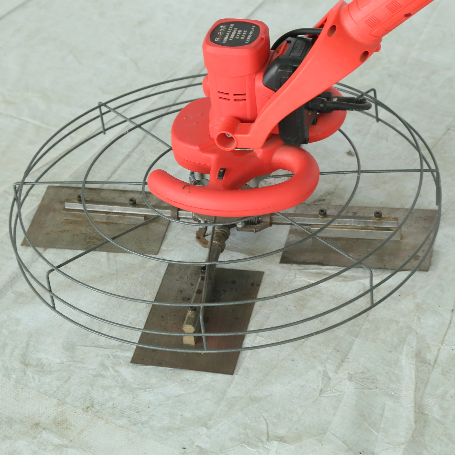 High Efficient Electric Power Hand Push Trowel Cement Concrete Floor Power Trowel Machine