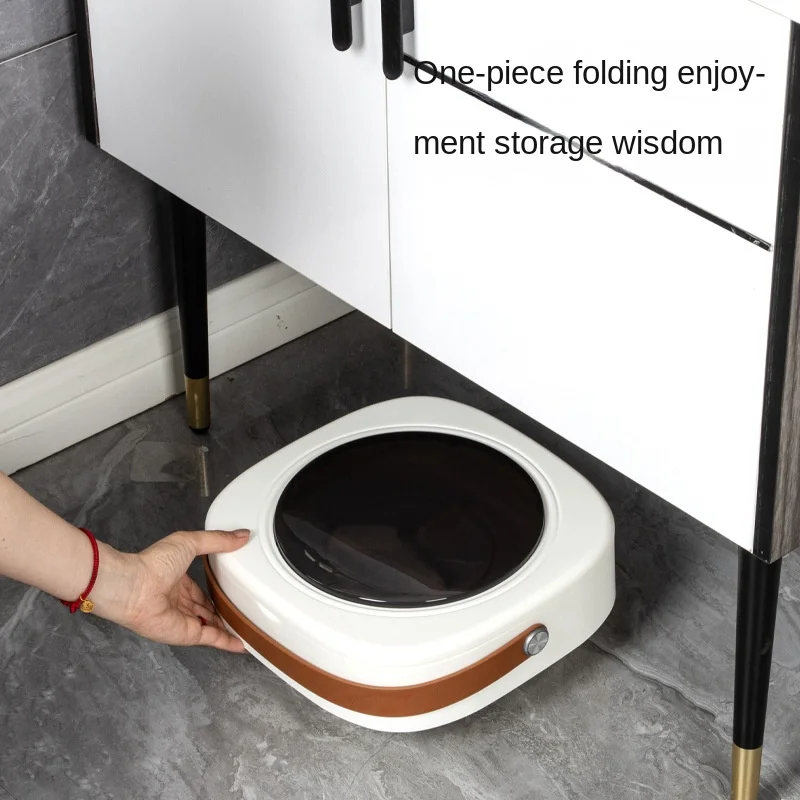 4.5L/9L Combined Washing And Leaching Rechargeable Automatic Foldable Mini Washer For Washing Baby Clothes