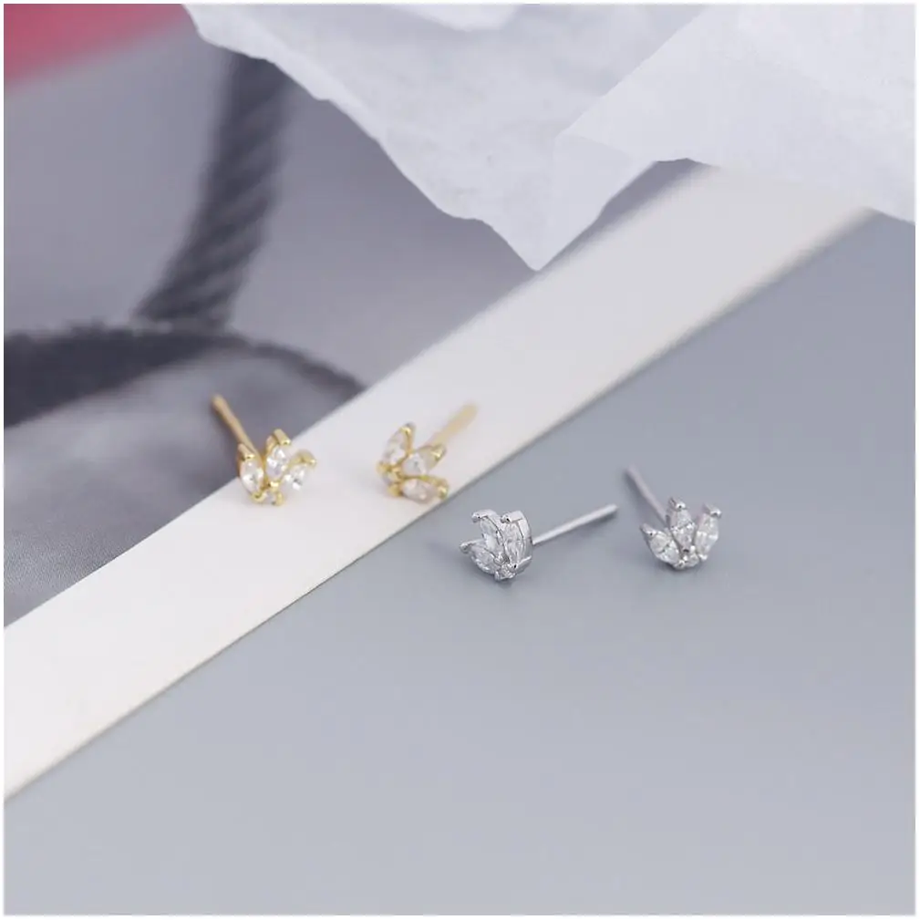 Stud Earrings Cuff Heart Card Custom Logo 2023 Enamel Stone Long Big Earings Clip On With Making African Girls Big Huge Earrings