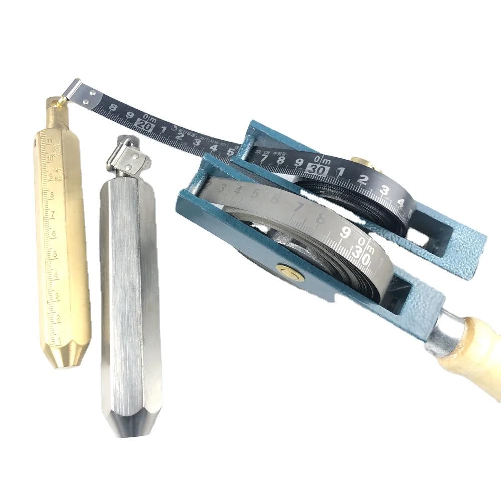 wooden handle carbon steel oil tank tape, water tank tape