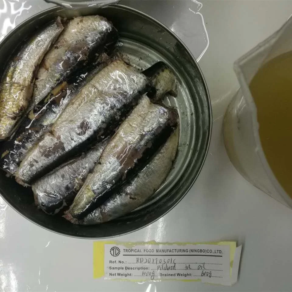 Good Quality Fish Canned Sardine In Tomato Sauce Natural Oil Brine