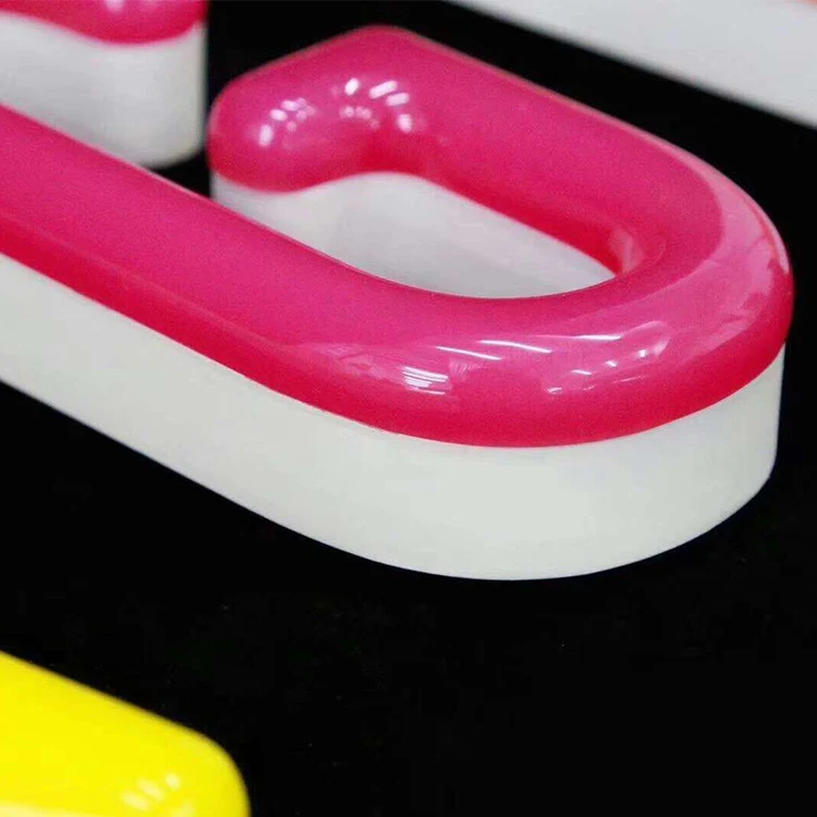 Direct advertising commercial display LED customizable acrylic neon