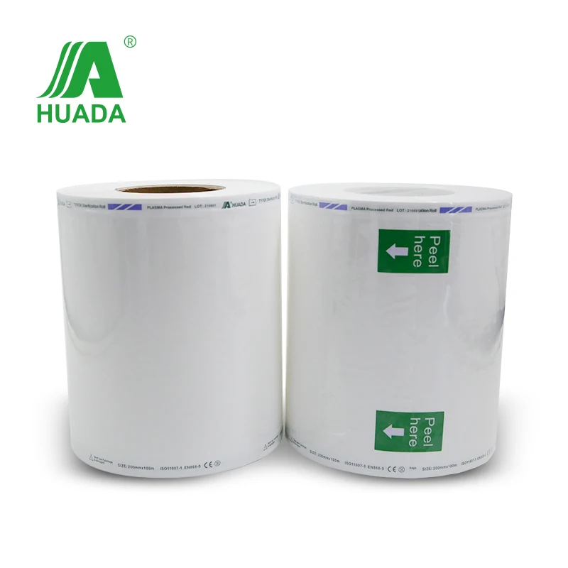 Other medical consumable Product Dental Hospital use 1073B  Tyvek Roll Pouch Sterilization with EO & Steam  indicator