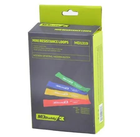 MDBUDDY Brand Home Use Mini Resistance Band with color box( Have