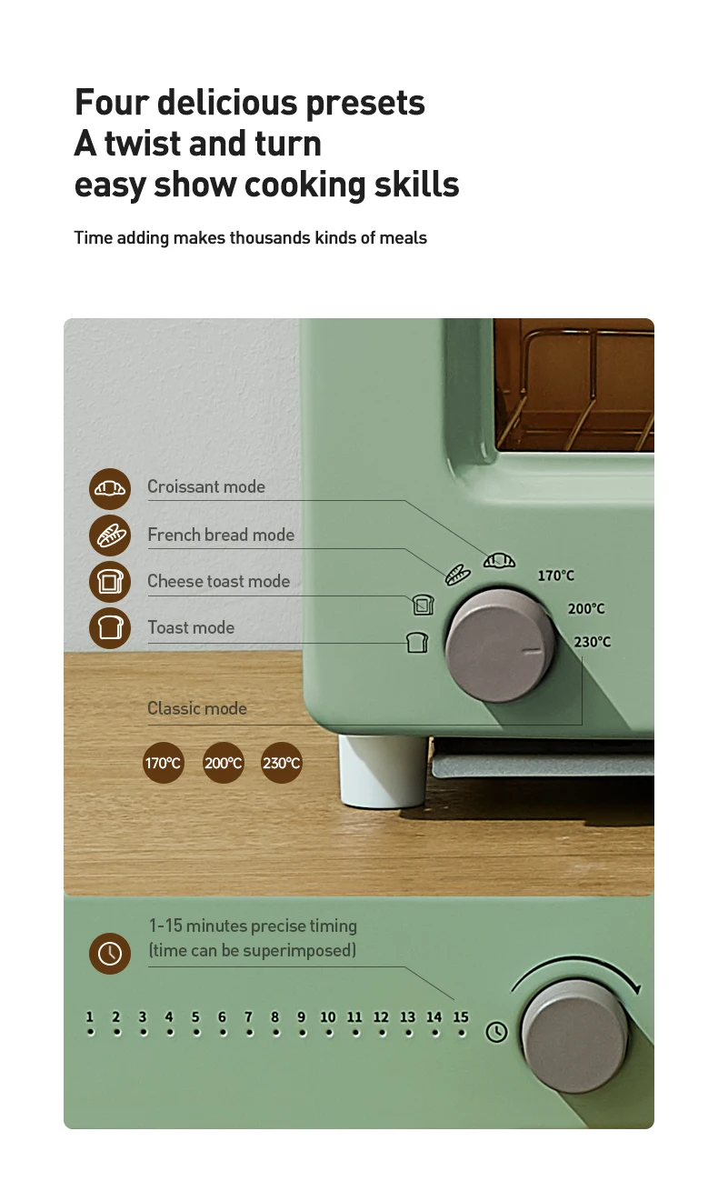 Hot sale white color kitchen oven electric appliance high quality luxury metal mini steam toaster oven