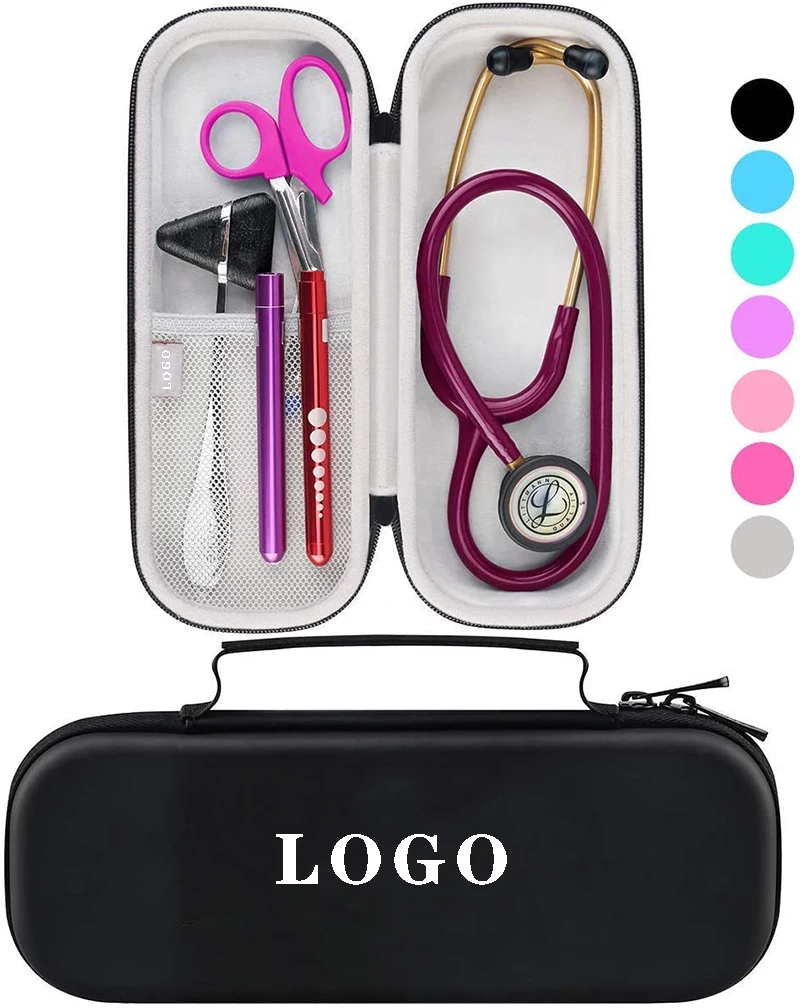 Professional Factory Custom Printing Medical Carrying EVA Case for 3M Littmann Stethoscope Travel Bags for Doctor Nurses Student