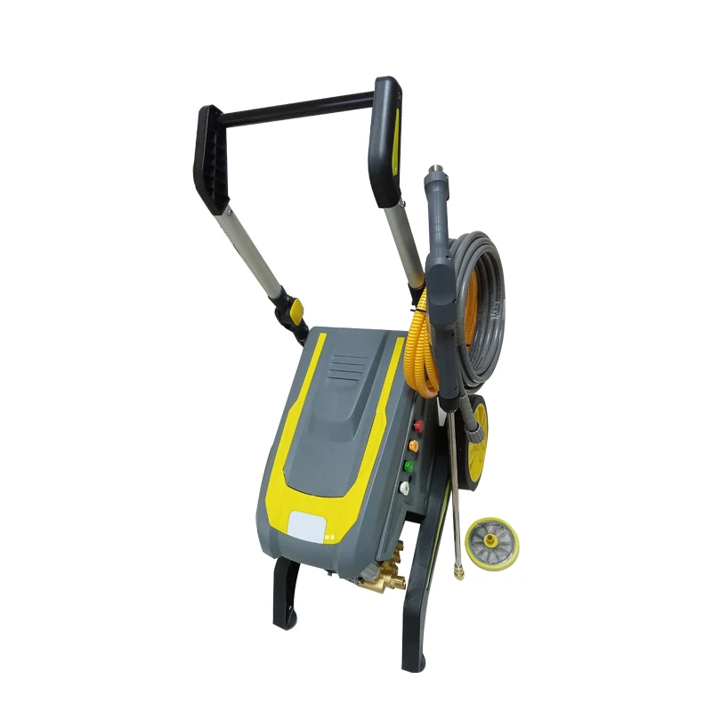 2000W 120bar Mobile Electric 220v  pressure washer high pressure foam spray gun brush High Pressure daliao car washer