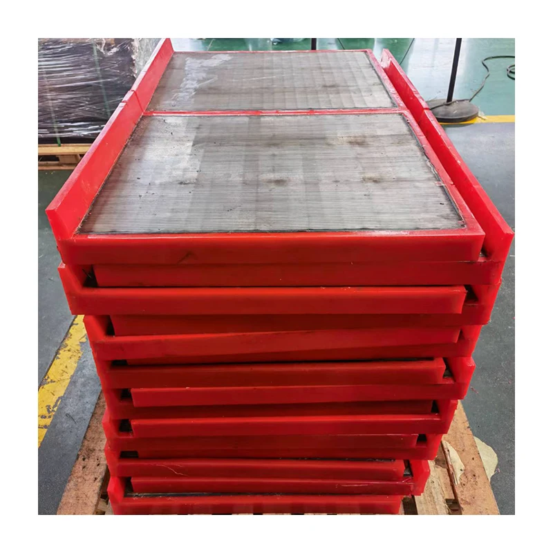 buy 0.7mm 0.8mm 50mm 75mm stainless steel 304 seam wire perforated metal sieve mesh plate coating polyurethane PU rubber